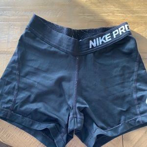Girls Nike Pro Dri-Fit Athletic shorts